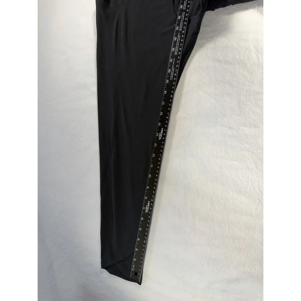 Athleta Salutation Stash Wrap Tight Black Women XL Preowned